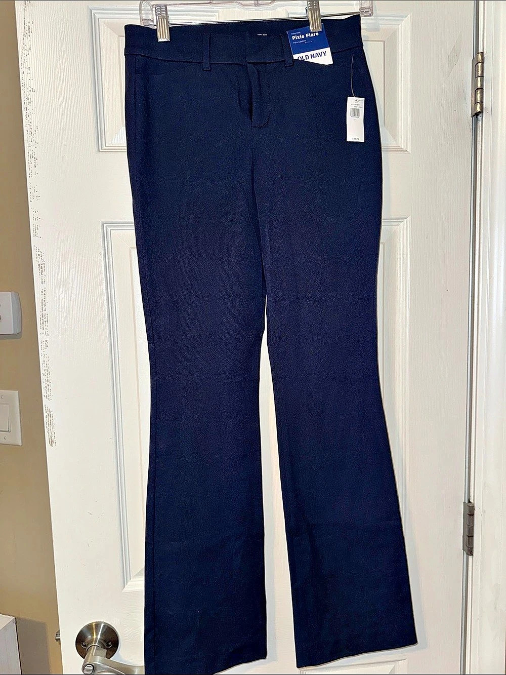 Old Navy Pixie Flare Pants in Blue Size Medium